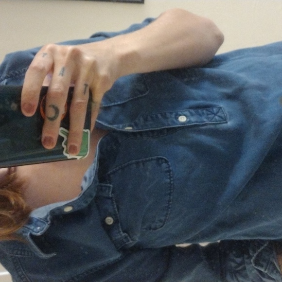 Denim pullover-BUNDLE ONLY! - Picture 3 of 7